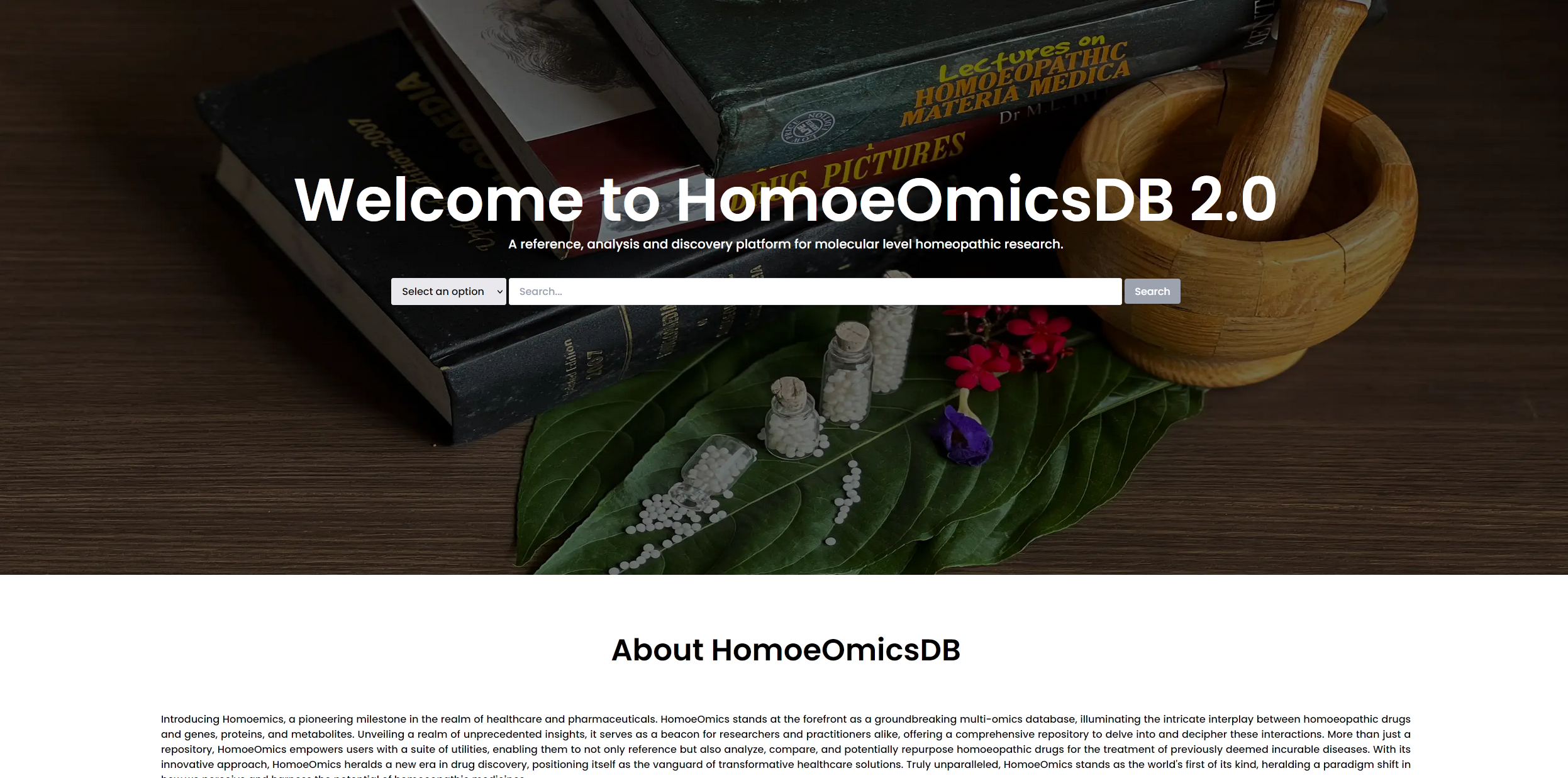 HomoeOmicsDB